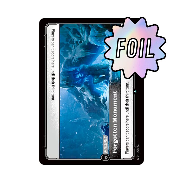 Forgotten Monument (SFD - 209) - Cards Beyond