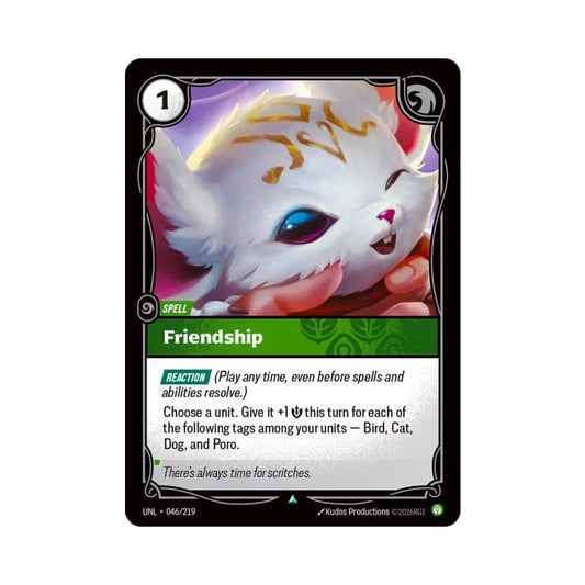 Friendship (UNL - 046) - Cards Beyond