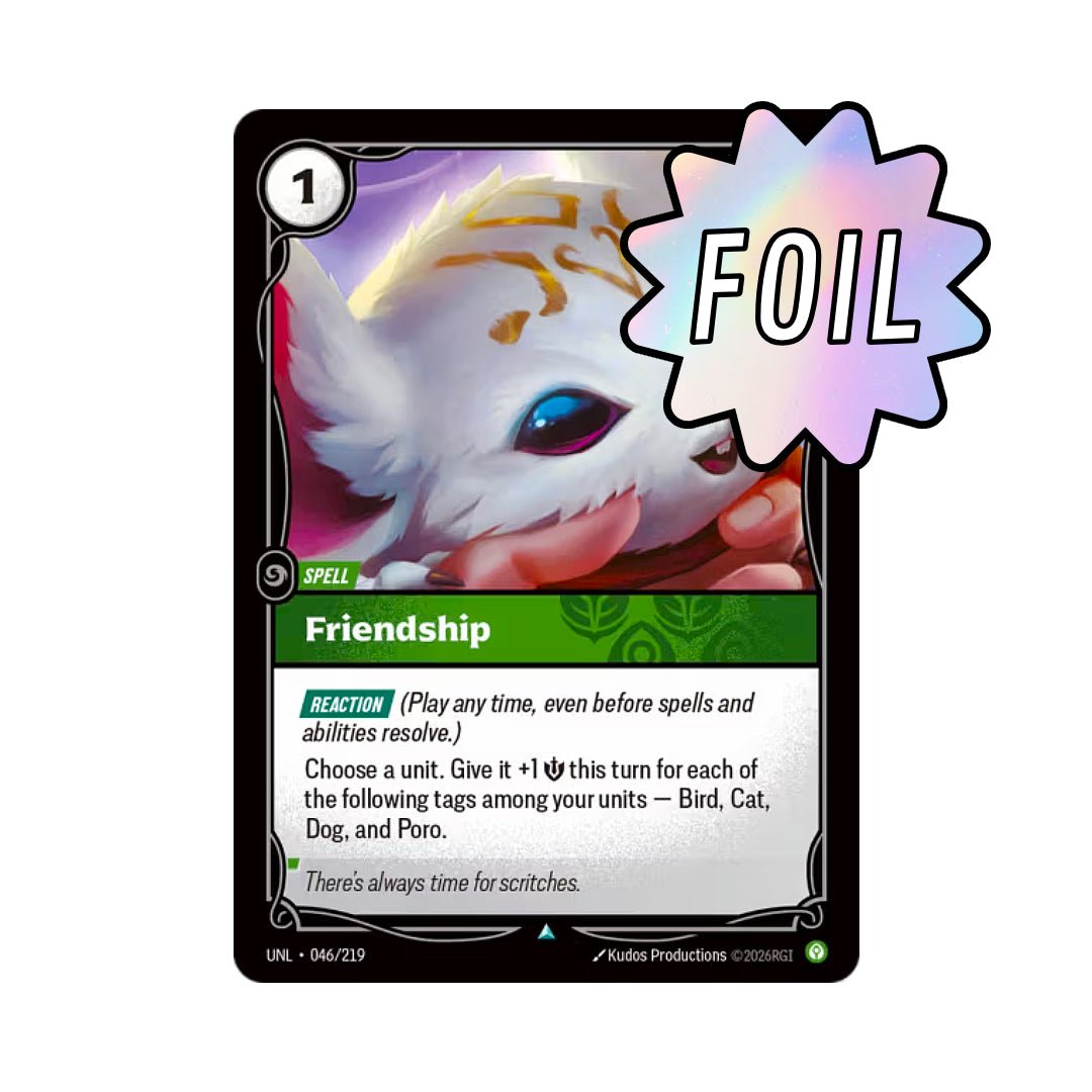 Friendship (UNL - 046) - Cards Beyond