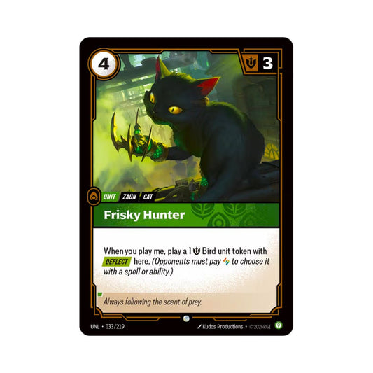 Frisky Hunter (UNL - 033) - Cards Beyond