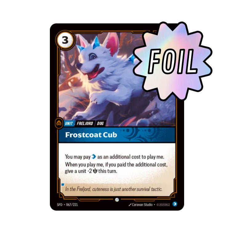 Frostcoat Cub (SFD - 067) - Cards Beyond