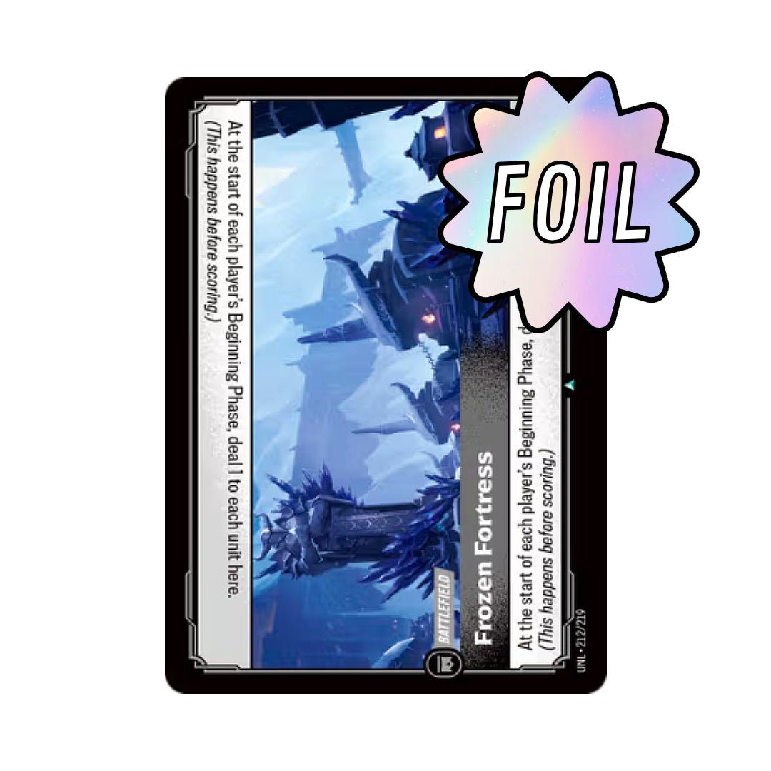 Frozen Fortress (UNL - 212) - Cards Beyond