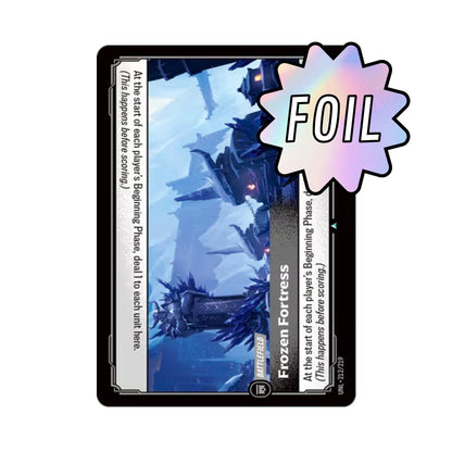 Frozen Fortress (UNL - 212) - Cards Beyond