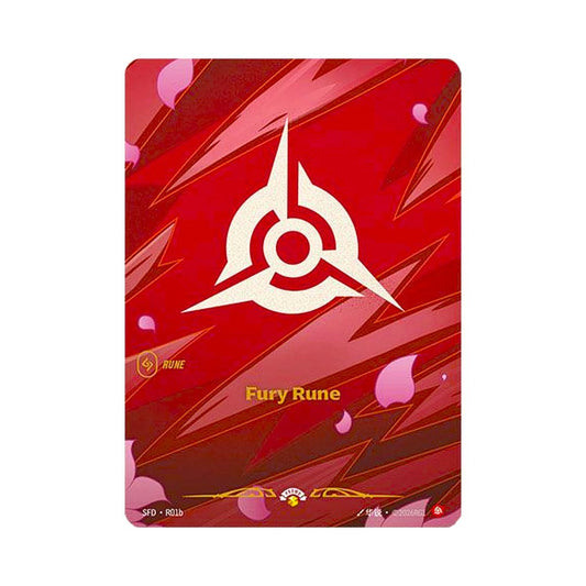 Fury Rune (SFD - R01b) - Cards Beyond