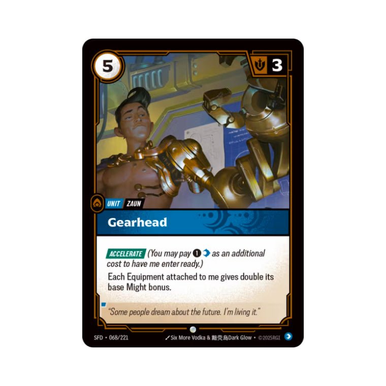 Gearhead (SFD - 068) - Cards Beyond