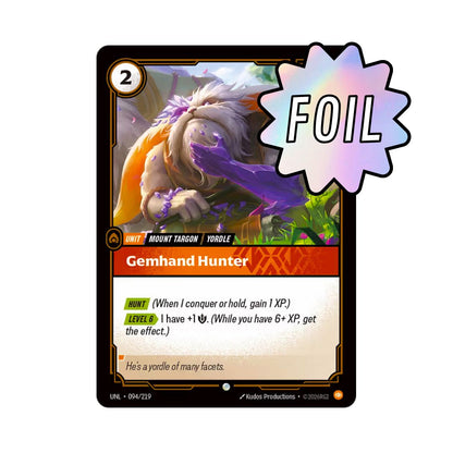Gemhand Hunter (UNL - 094) - Cards Beyond