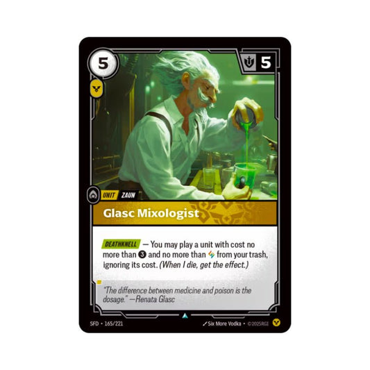 Glasc Mixologist (SFD - 165) - Cards Beyond