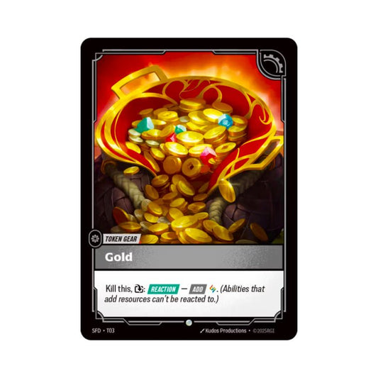 Gold Token (SFD - T03) / Buff Token - Cards Beyond