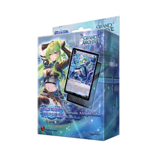 Grand Archive | Lorraine, Arclight Saber Starter Deck - Cards Beyond