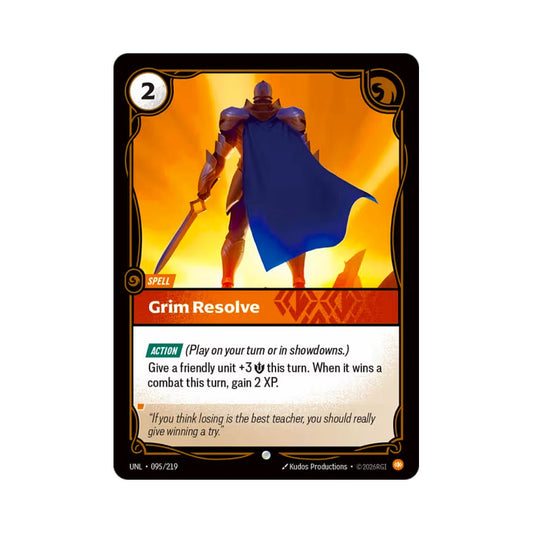 Grim Resolve (UNL - 095) - Cards Beyond