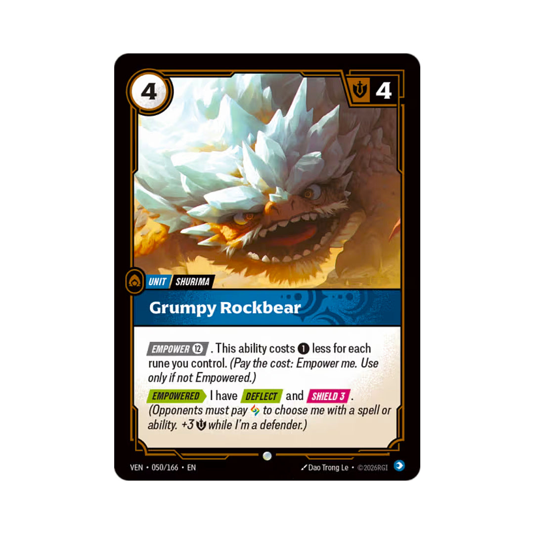 Grumpy Rockbear (VEN-050)
