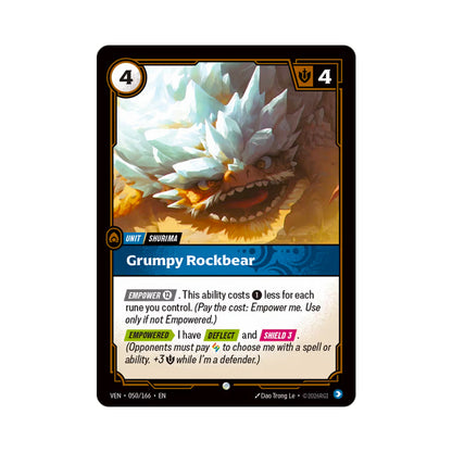 Grumpy Rockbear (VEN-050)