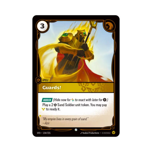 Guards! (SFD - 154) - Cards Beyond