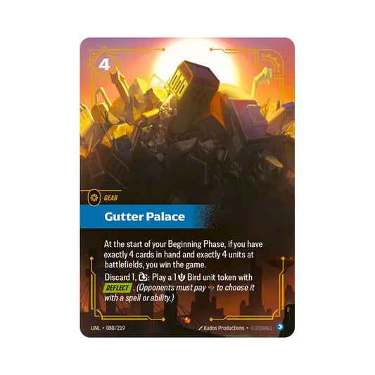 Gutter Palace (UNL - 088) - Cards Beyond