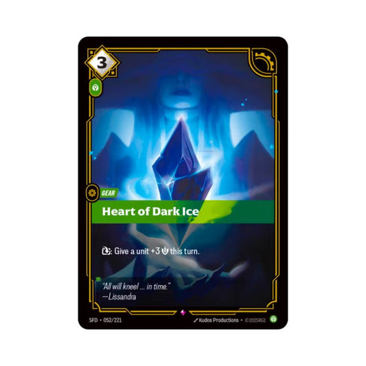 Heart of Dark Ice (SFD - 052) - Cards Beyond
