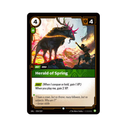 Herald of Spring (UNL - 034) - Cards Beyond
