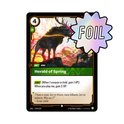 Herald of Spring (UNL - 034) - Cards Beyond