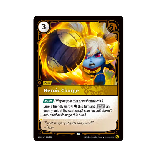 Heroic Charge (UNL - 155) - Cards Beyond