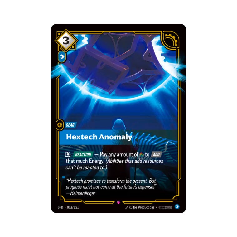 Riftbound | Hextech Anomaly (SFD-083) – Cards Beyond