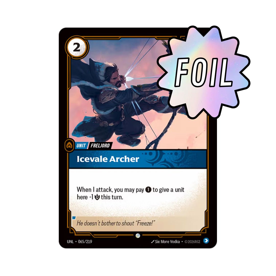 Icevale Archer (UNL - 065) - Cards Beyond