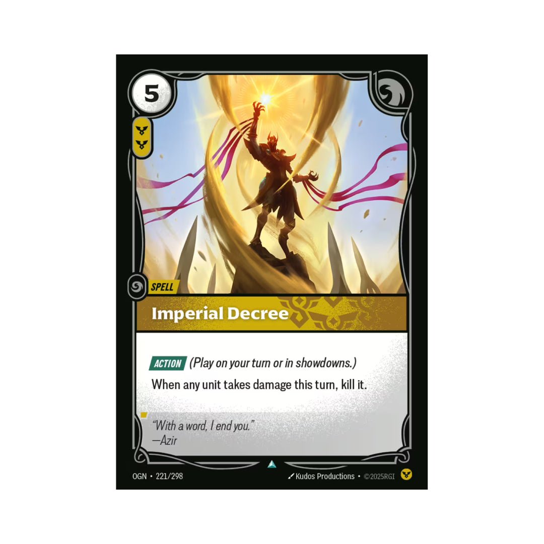 Riftbound | Imperial Decree (OGN-221) – Cards Beyond