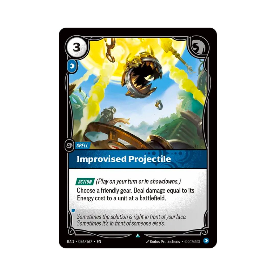 Improvised Projectile (RAD-056) - Cards Beyond