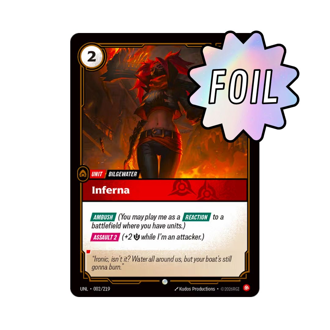 Inferna (UNL - 002) - Cards Beyond