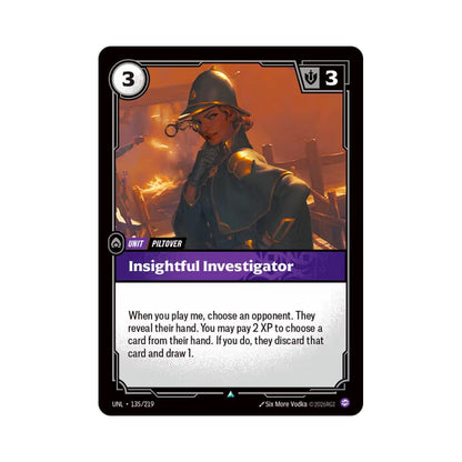 Insightful Investigator (UNL - 135) - Cards Beyond