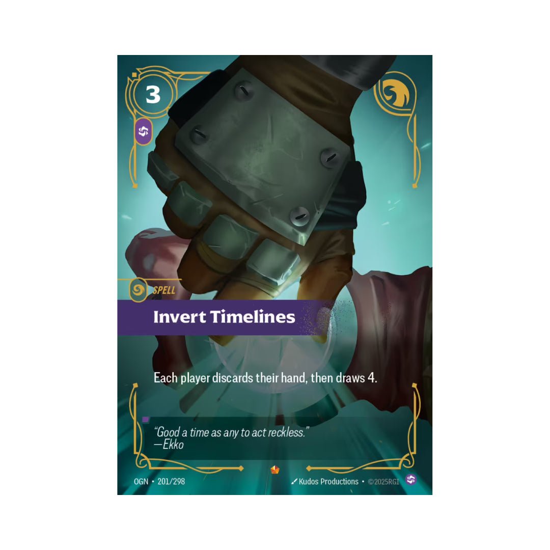 Riftbound | Invert Timelines (OGN-201) – Cards Beyond