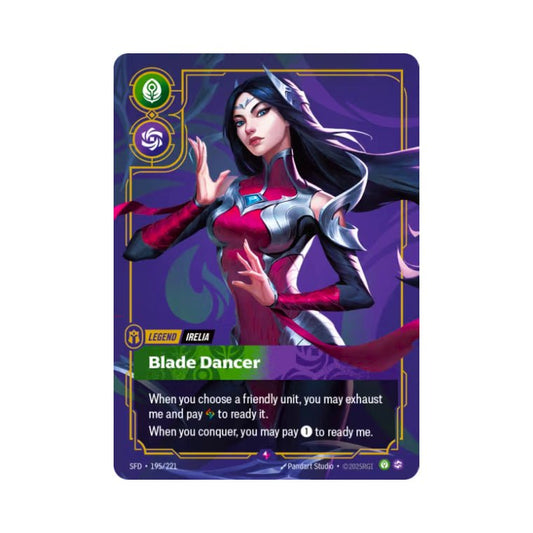 Irelia - Blade Dancer (SFD - 195) - Cards Beyond