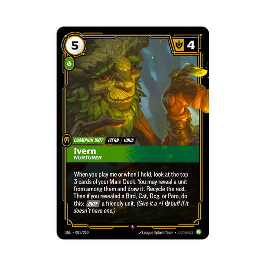 Ivern - Nurturer (UNL - 051) - Cards Beyond