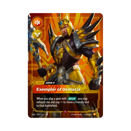 Jarvan IV - Exemplar of Demacia (RAD-155)