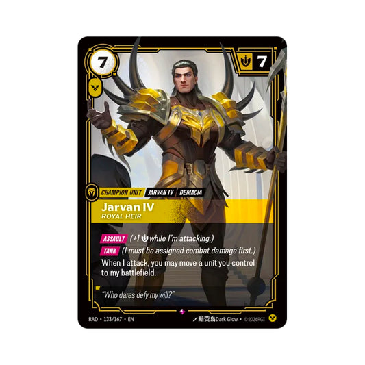 Jarvan IV - Royal Heir (RAD-133)