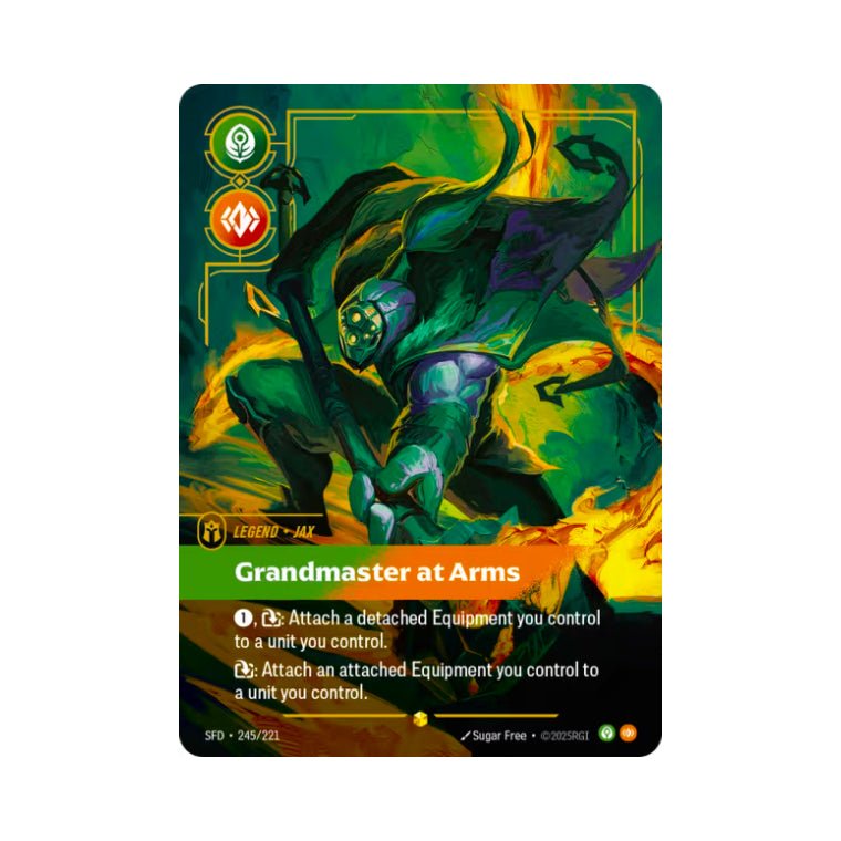 Jax - Grandmaster at Arms (SFD - 245) - Cards Beyond