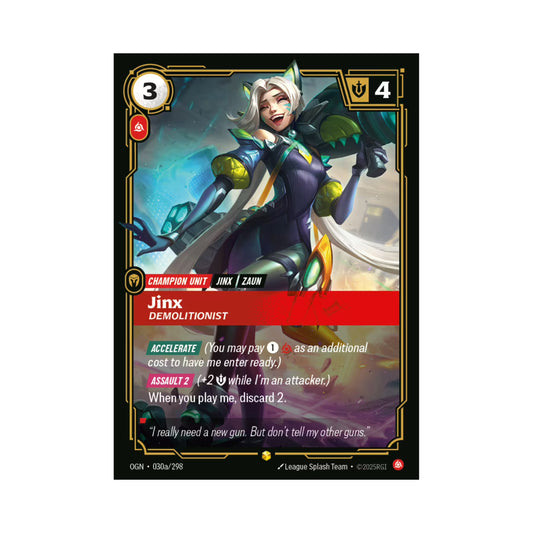 Jinx - Demolitionist (OGN-030a)
