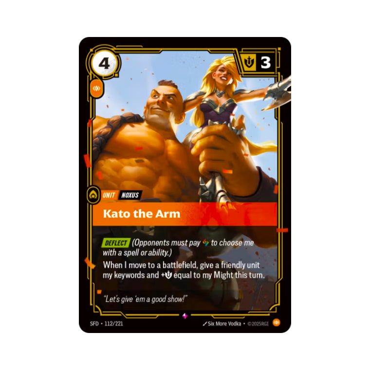 Kato the Arm (SFD - 112) - Cards Beyond