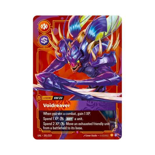 Kha'Zix - Voidreaver (UNL - 201) - Cards Beyond