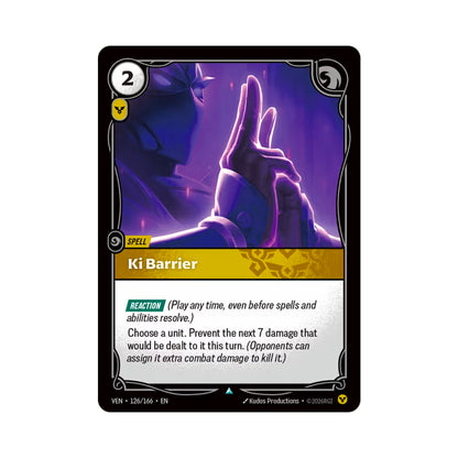 Ki Barrier (VEN-126)