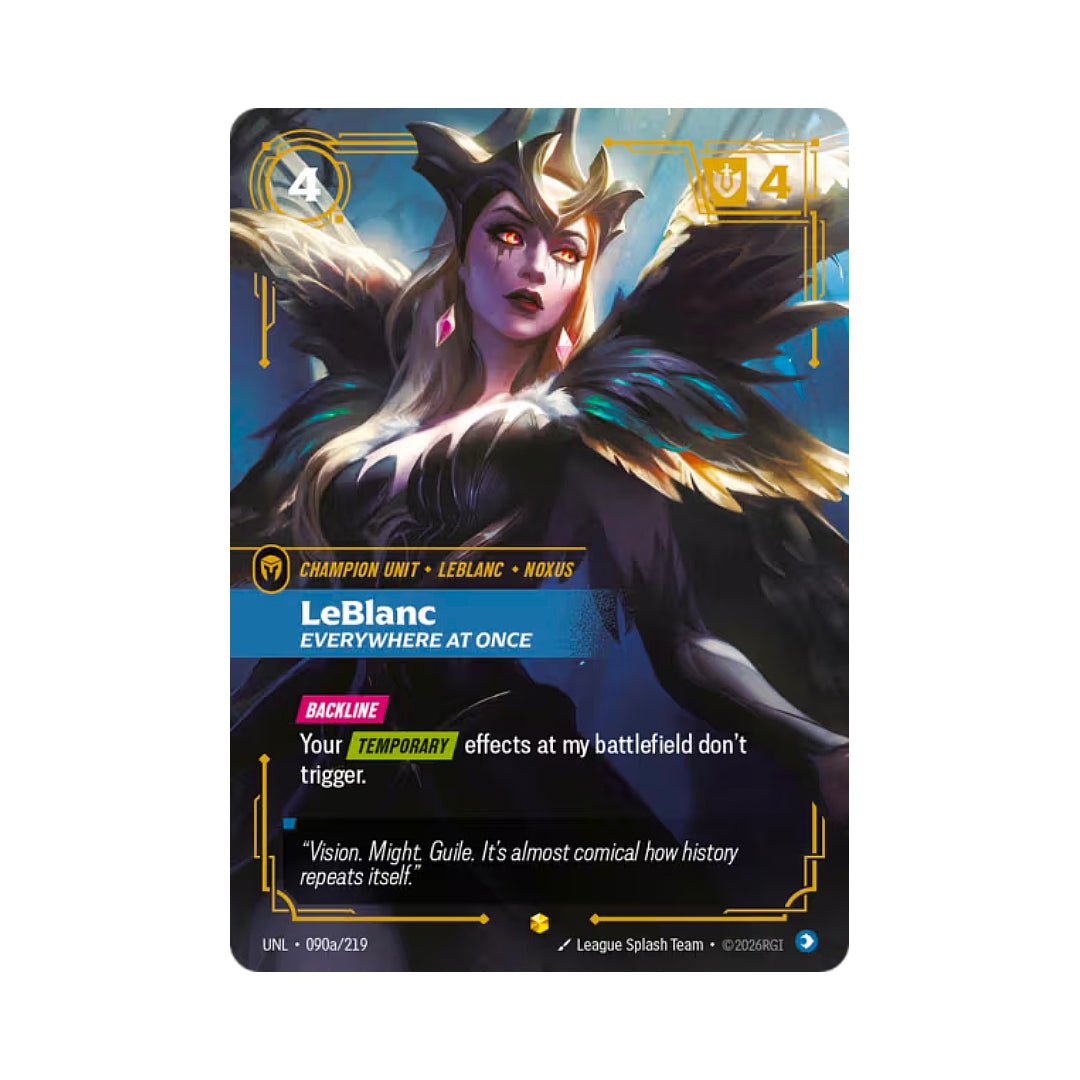 LeBlanc - Everywhere at Once (UNL - 090a) - Cards Beyond