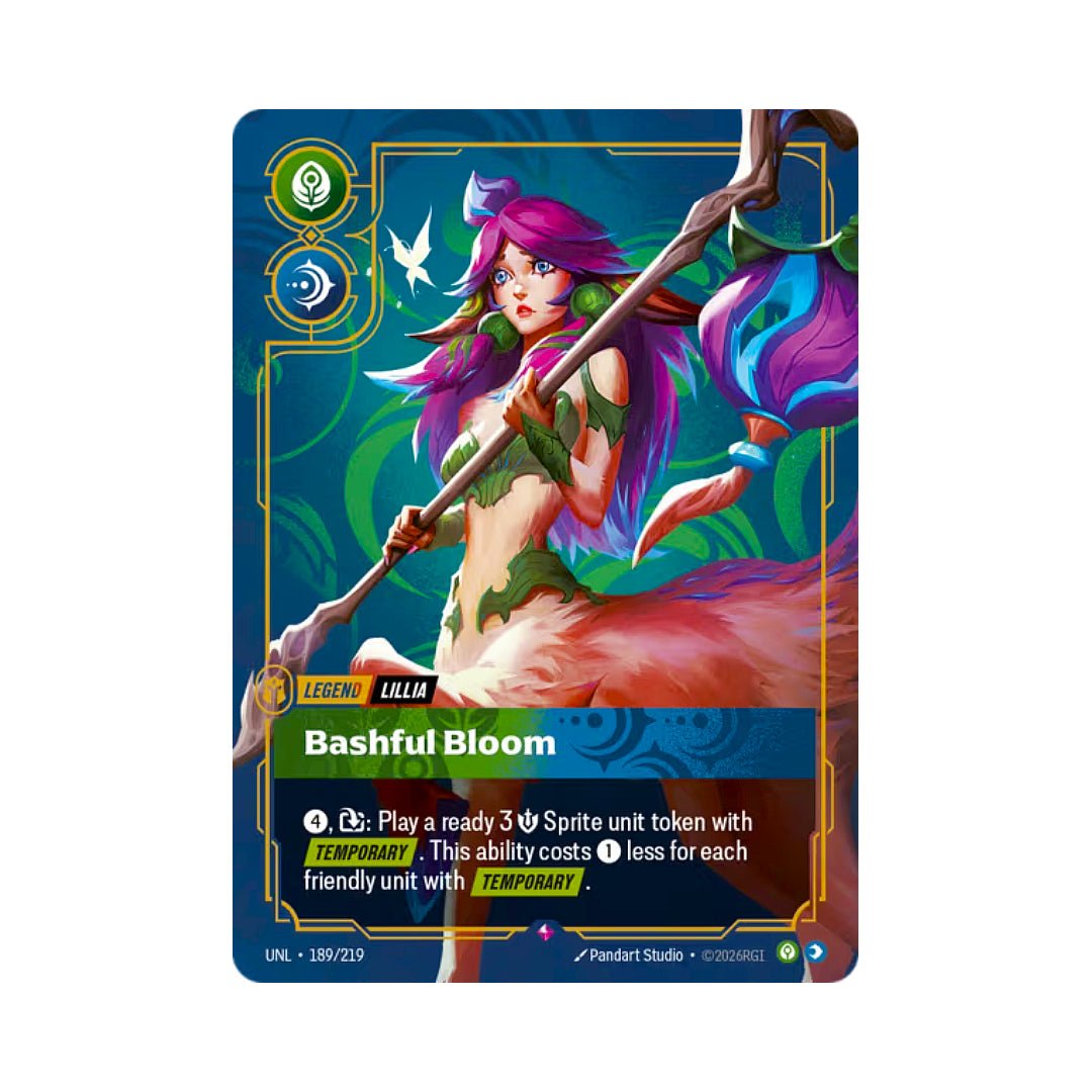 Lillia - Bashful Bloom (UNL - 189) - Cards Beyond