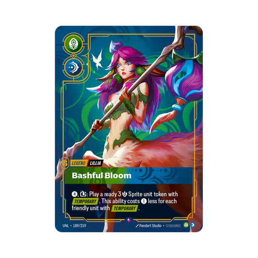 Lillia - Bashful Bloom (UNL - 189) - Cards Beyond