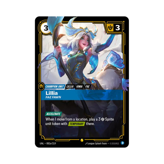 Lillia - Fae Fawn (UNL - 082a) - Cards Beyond