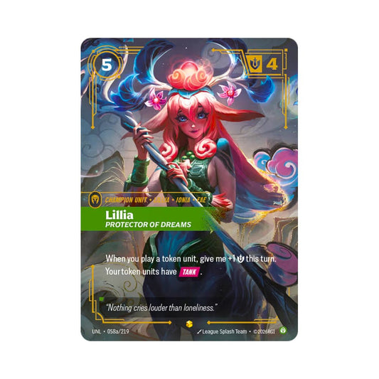 Lillia - Protector of Dreams (UNL - 058a) - Cards Beyond