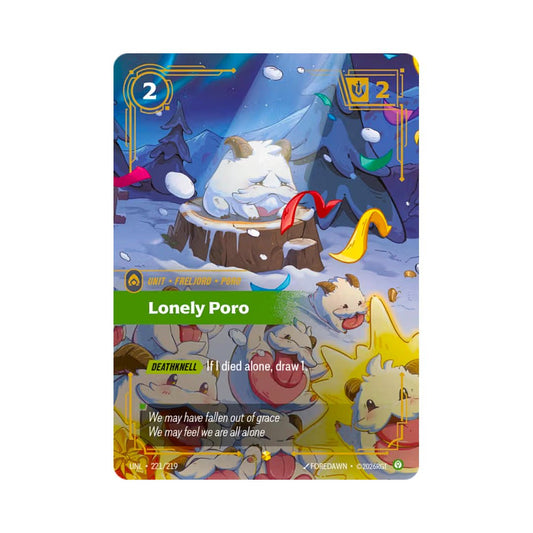 Lonely Poro (UNL - 221) - Cards Beyond