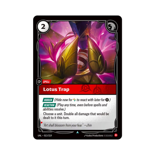 Lotus Trap (UNL - 013) - Cards Beyond