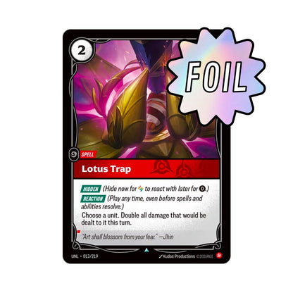 Lotus Trap (UNL - 013) - Cards Beyond