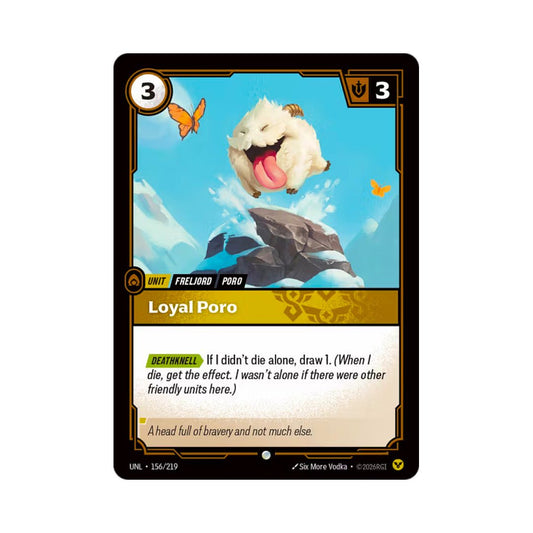 Loyal Poro (UNL - 156) - Cards Beyond