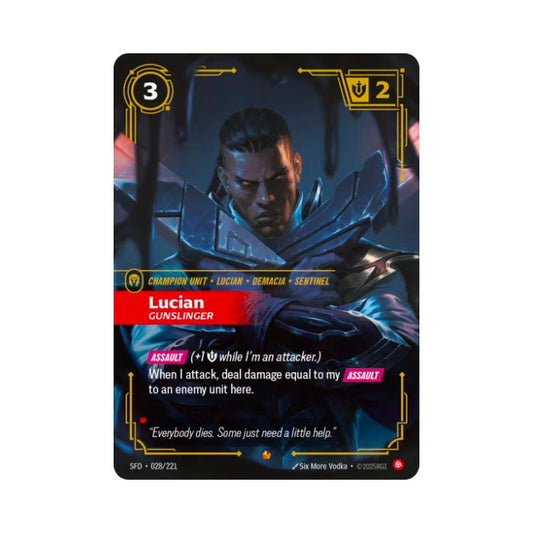 Lucian - Gunslinger (SFD - 028) - Cards Beyond