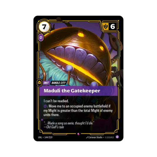 Maduli the Gatekeeper (UNL - 144) - Cards Beyond