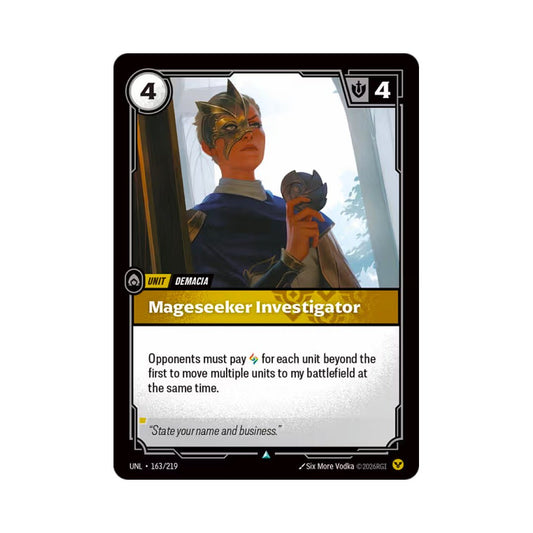 Mageseeker Investigator (UNL - 163) - Cards Beyond